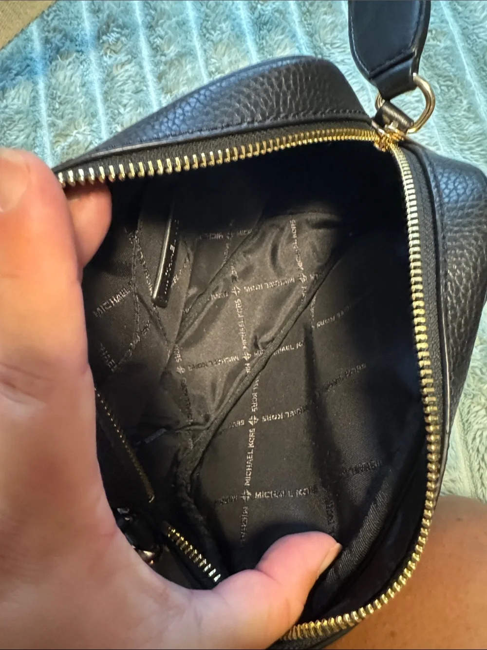 Michael Kors Maisie Small Pebbled Leather 2 in 1 Camera Bag